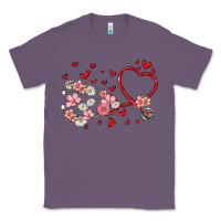 Lavender valentine's day stethoscope Classic Tee - MaliasSmallBusiness