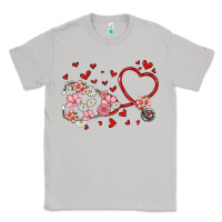 Moon Dust valentine's day stethoscope Classic Tee - MaliasSmallBusiness