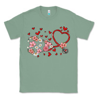 Sage valentine's day stethoscope Classic Tee - MaliasSmallBusiness