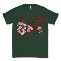 Sports Green valentine's day stethoscope Classic Tee - MaliasSmallBusiness