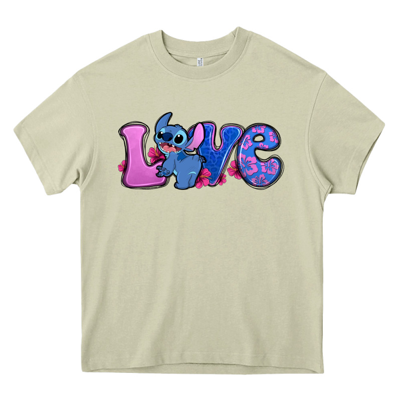 Love Stitch Heavy Core Tee by Zillion Design Studio | Teevron