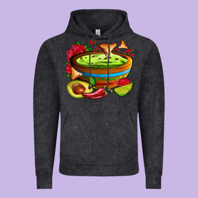 Guacamole Vintage Hoodie Designed By Adodesignshop
