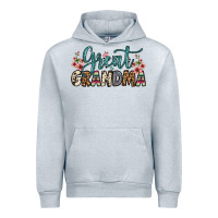 Heather Grey great grandma Urban Hoodie - OliviaCreatesArt