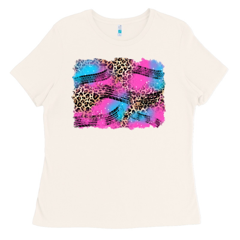 Race Background Ladies Tee by Zillion Design Studio | Teevron