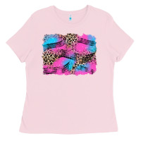 Bubblegum Pink race background Ladies Tee - Zillion Design Studio