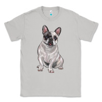 Moon Dust white black french bulldog Classic Tee - LillyAllenDesigns