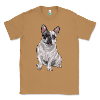 Toasted Coconut white black french bulldog Classic Tee - LillyAllenDesigns