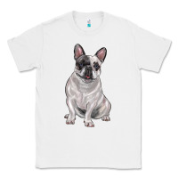 White white black french bulldog Classic Tee - LillyAllenDesigns
