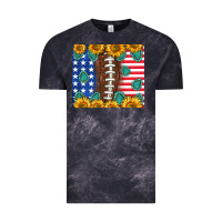 Cloud Black American football and america Vintage Tee - NancyCooperArtShop