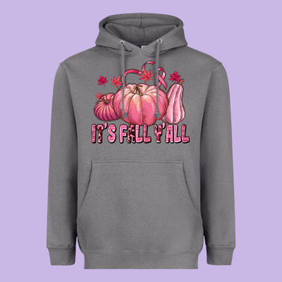 Its Fall Yall Heavyweight Hoodie Designed By Texasbilliewilder