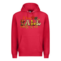 Cardinal I love Fall most of Fall Premium Hoodie - NancyCooperArtShop