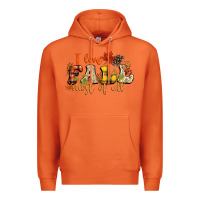 Carrot I love Fall most of Fall Premium Hoodie - NancyCooperArtShop