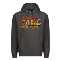 Smoke I love Fall most of Fall Premium Hoodie - NancyCooperArtShop