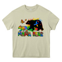 Mossy mama bear autism Heavy Core Tee - Zillion Design Studio