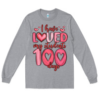 Heather Grey i have loved my students 100 days Long Sleeve Tee - MaliasSmallBusiness