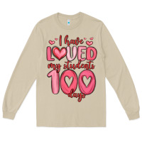 Mushroom i have loved my students 100 days Long Sleeve Tee - MaliasSmallBusiness