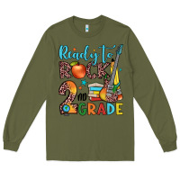 Army Green ready to rock 2nd grade Long Sleeve Tee - JahusDesignShop