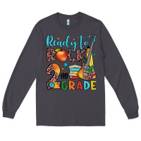 Smoke ready to rock 2nd grade Long Sleeve Tee - JahusDesignShop