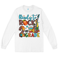 White ready to rock 2nd grade Long Sleeve Tee - JahusDesignShop