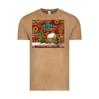 Vintage Camel merry christmas cookies buffalo plaid Vintage Tee - Jasminsmagicworld