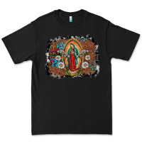 Black virgin mary Premium Tee - SublimationCraftShop