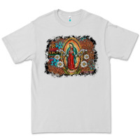 Dove Grey virgin mary Premium Tee - SublimationCraftShop