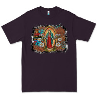 Plum virgin mary Premium Tee - SublimationCraftShop