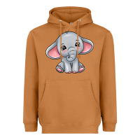 Meerkat elephant Heavyweight Hoodie - texasbilliewilder