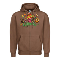 Chestnut nacho bitchacho Zipper Hoodie - LillyAllenDesigns