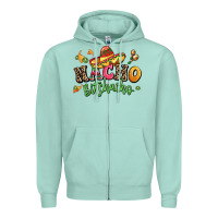 Seafoam nacho bitchacho Zipper Hoodie - LillyAllenDesigns