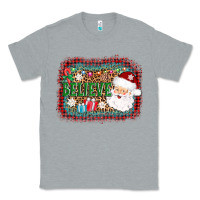 Heather Grey believe santa Classic Tee - AdoDesignShop