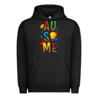 Pigment Black ausome autism Urban Hoodie - OliviaCreatesArt