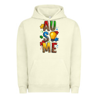 Pigment Pistachio ausome autism Urban Hoodie - OliviaCreatesArt