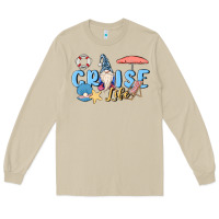 Mushroom cruise life sailor gnome Long Sleeve Tee - MaliasSmallBusiness