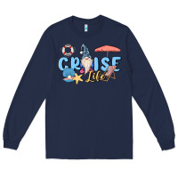 Navy cruise life sailor gnome Long Sleeve Tee - MaliasSmallBusiness