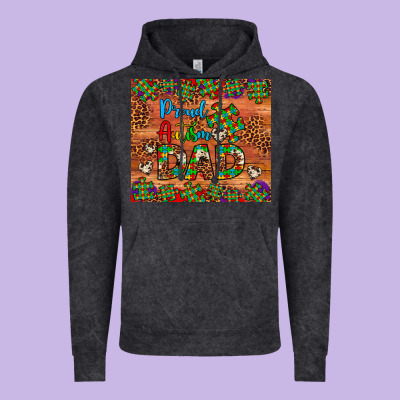 Proud Autism Dad Vintage Hoodie Designed By Artiststas