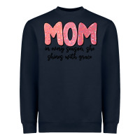 Navy mom in every season, she shines with grace Heavyweight Sweatshirt - MaliasSmallBusiness