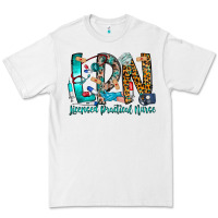 White lpn Premium Tee - CowhideDigitalArt