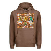 Chestnut Fall gnomes Premium Hoodie - NancyCooperArtShop