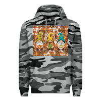 Slate Camo Fall gnomes Premium Hoodie - NancyCooperArtShop