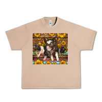 Burro Western Cute Hampshire Pigs Urban Heavy Tee - LillyAllenDesigns