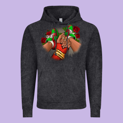 Latina Mexican Vintage Hoodie Designed By Ranaportraitstore
