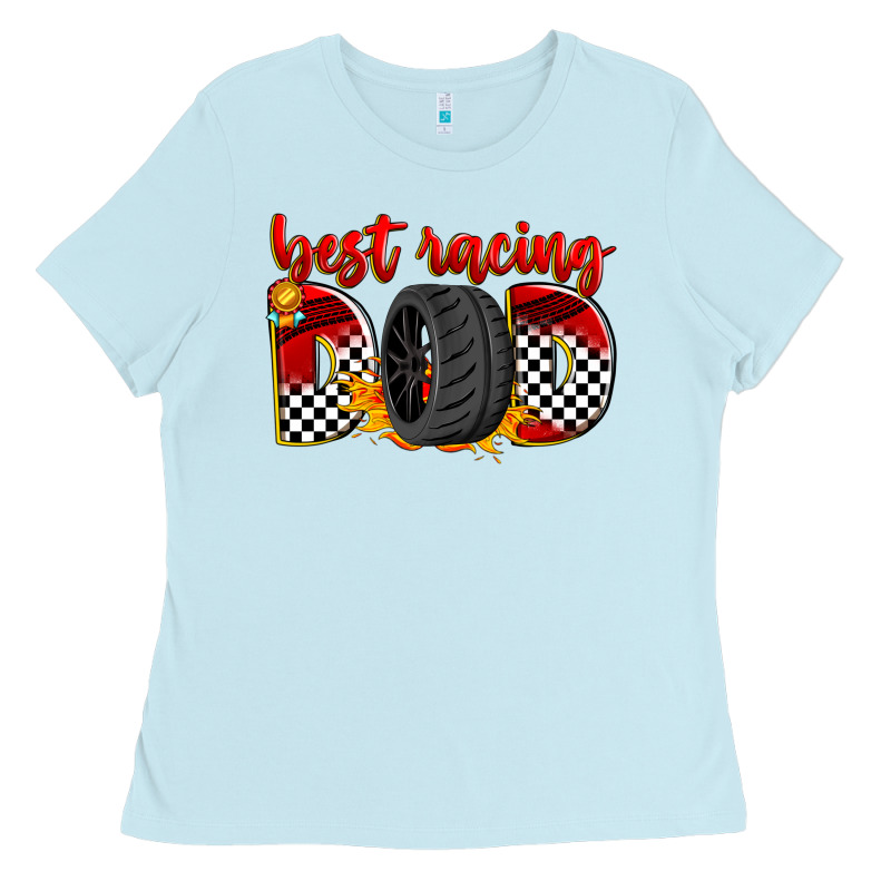 Best Racing Dad Ladies Tee by Zillion Design Studio | Teevron
