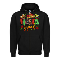 Black fiesta squad Zipper Hoodie - LillyAllenDesigns