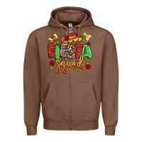 Chestnut fiesta squad Zipper Hoodie - LillyAllenDesigns