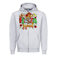 Heather Grey fiesta squad Zipper Hoodie - LillyAllenDesigns