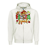 Oatmeal Heather fiesta squad Zipper Hoodie - LillyAllenDesigns