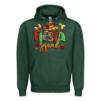 Sports Green fiesta squad Zipper Hoodie - LillyAllenDesigns