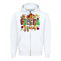 White fiesta squad Zipper Hoodie - LillyAllenDesigns