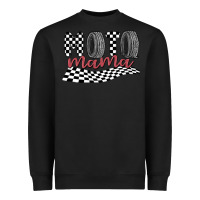 Black moto mama Heavyweight Sweatshirt - MaliasSmallBusiness